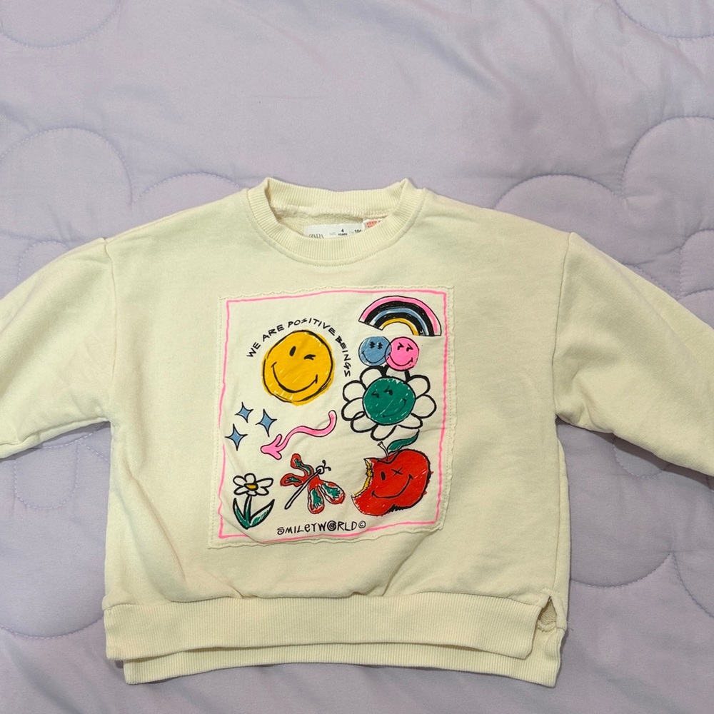 Zara girls sweater